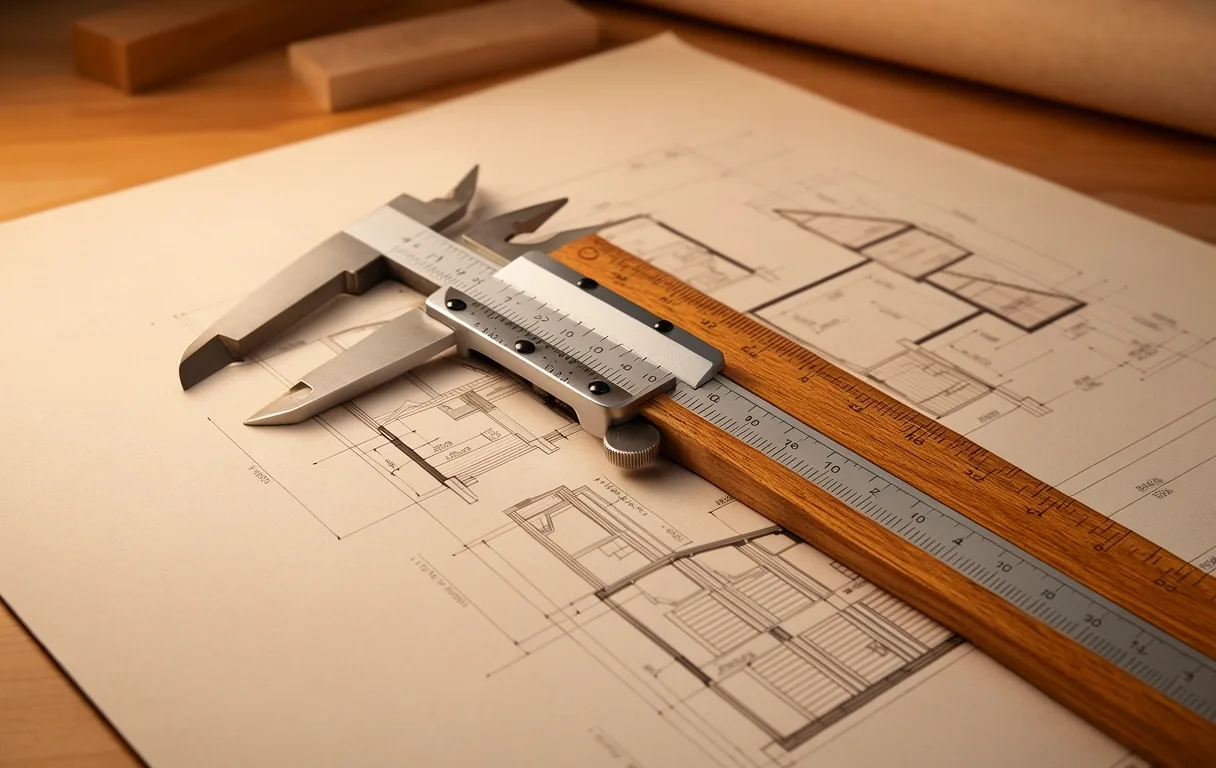 Architectural Blueprint Drafting